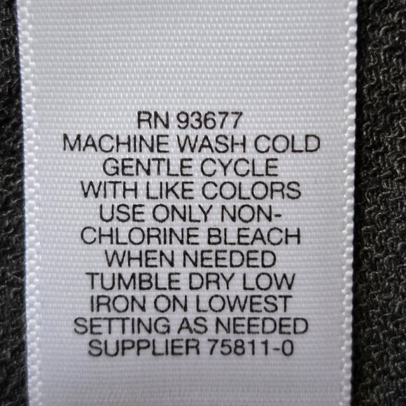 NWT Liz Claiborne Weekend Woman 3X Long Sleeve Open Cardigan Gray - Picture 16 of 16